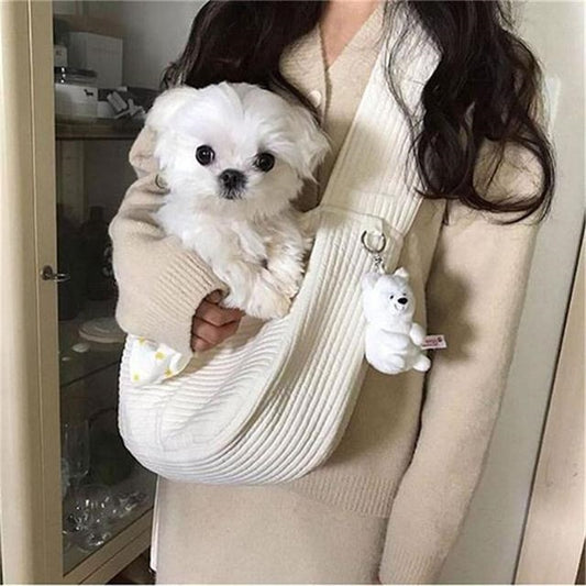 Handmade Pet Carrier Travel Handbag